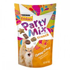 Bánh thưởng siêu giòn Purina Friskies Party Mix cho mèo 60g