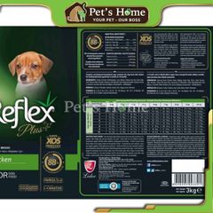 Hạt Reflex [3kg] Thức ăn cho chó con, chó trưởng thành giống chó nhỏ