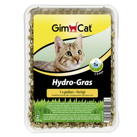 Hạt giống cỏ mèo GimCat Hydro-Gras 150g
