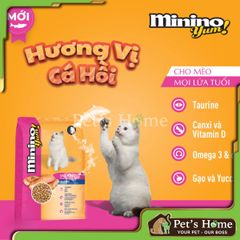 Hạt mèo Minino Yum! thức ăn cho mèo mọi lứa tuổi