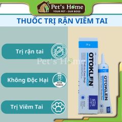 Thuốc nhỏ trị rận tai Alkin Otoklen 20g