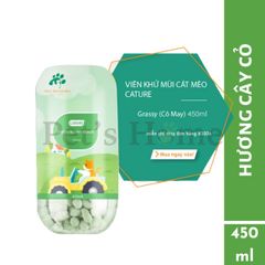 Viên khử mùi cát mèo Cature Air 450ml