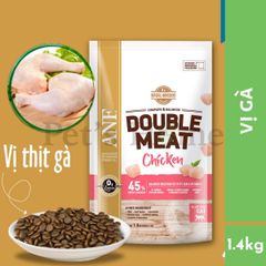 Hạt ANF Double Meat [1,4kg] thức ăn cho mèo vị gà, cá hồi Hàn Quốc