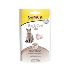 Viên dưỡng da lông Gimcat Skin & Coat Tabs 40g