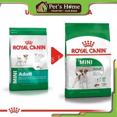 Hạt Royal Canin Mini [8 - 15kg] thức ăn cho chó con, chó lớn giống chó nhỏ Puppy, Adult Pháp