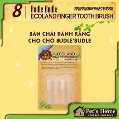 Bàn chải đánh răng Budle Budle cho chó 2 cái