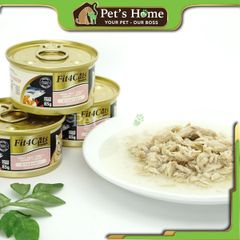 Cá ngừ trắng đóng hộp cho mèo Fit4Cats Premium 85g