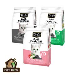 Cát than hoạt tính Kit Cat Zeolite Charcoal 4Kg