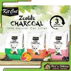 Cát than hoạt tính Kit Cat Zeolite Charcoal 4Kg