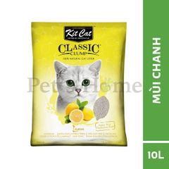 Cát sỏi vón cục Kit Cat Bentonite - cát vệ sinh cho mèo 10L