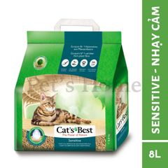 Cát gỗ Cat's Best cát hữu cơ vệ sinh cho mèo Sensitive 8L, 20L