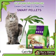 Cát gỗ Cat's Best cát hữu cơ vệ sinh cho mèo lông dài SmartPallets 10L