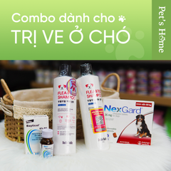 Combo Trị ve cho Chó