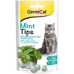 Viên giảm stress vị bạc hà Gimcat Mint Tips 40g
