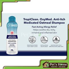 Dầu gội Oxymed Anti Itch Shampoo 592ml