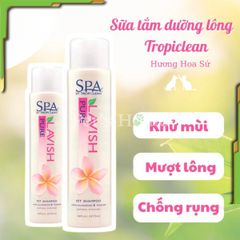 Dầu gội Tropiclean SPA dưỡng lông dành cho thú cưng 473ml