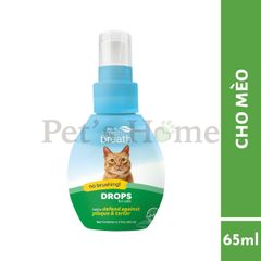 Dung dịch chăm sóc răng miệng dạng đậm đặc Tropiclean Drops 59ml cho chó