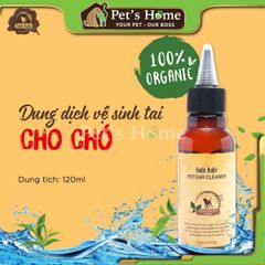 Dung dịch vệ sinh tai Budle Budle cho chó 120ml