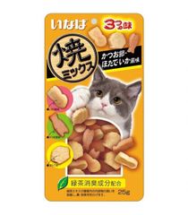 Bánh thưởng cho mèo Inaba Soft Bits - Cá ngừ và gà 25g