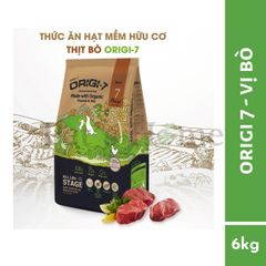 Hạt Origi-7 [6kg] hạt mềm hữu cơ thức ăn cho chó Hàn Quốc