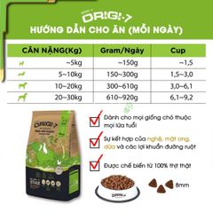 Hạt Origi-7 Thức ăn mềm hữu cơ cho chó