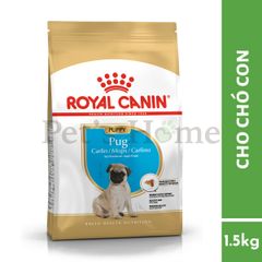 Hạt Royal Canin Pug [1,5kg - 500g] thức ăn hạt cho giống chó Pug Pháp
