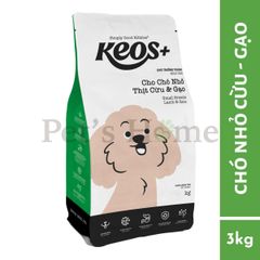 Thức ăn hạt Keos [1,5kg] cho chó nhỏ, chó lớn Việt Nam