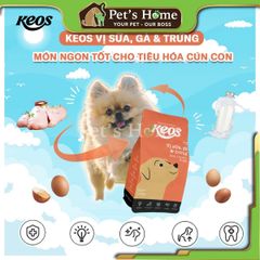Thức ăn hạt Keos [1,5kg] cho chó nhỏ, chó lớn Việt Nam