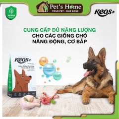 Thức ăn hạt Keos [1,5kg] cho chó nhỏ, chó lớn Việt Nam