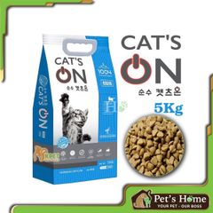 Hạt Cat's On [5kg - 1kg] thức ăn cho mèo mọi lứa tuổi Hàn Quốc