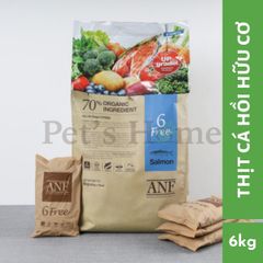 Hạt ANF [6kg] Thức ăn hữu cơ cho chó Hàn Quốc vị cừu, cá hồi, vịt