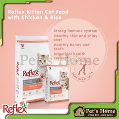 Hạt Reflex Chicken Kitten, Adult thức ăn cho mèo con, mèo trưởng thành Thổ Nhĩ Kỳ 2Kg