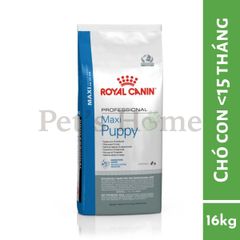 Hạt Royal Canin Maxi [16kg - 10kg] thức ăn cho chó cỡ lớn bổ sung canxi chó con, chó trưởng thành Pháp