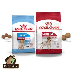 Hạt Royal Canin Medium [1kg - 4kg] thức ăn cho chó cỡ vừa chó con, chó trưởng thành Pháp