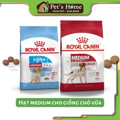 Hạt Royal Canin Medium [1kg - 4kg] thức ăn cho chó cỡ vừa chó con, chó trưởng thành Pháp