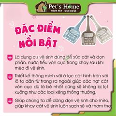 Xẻng dọn phân mèo