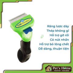 Lược chải lông rụng deShedding tool tự động