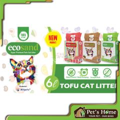 Cát đậu nành hạt nhuyễn MYpets Ecosand Tofu 6L