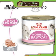 Pate Royal Canin Babycat Instinctive cho mèo mẹ và mèo con 195g