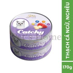 Pate 5Plus Catchy cho mèo lon 170g