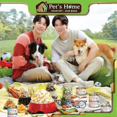 Pate Felina Canino thức ăn mềm giàu đạm và Omega 3, hỗ trợ tiêu hoá cho mèo Pháp lon 70g