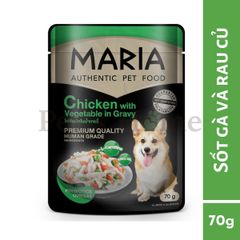 Pate chó Maria cho chó mọi lựa tuổi Thái Lan gói 70g