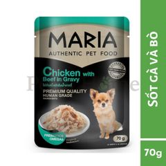 Pate chó Maria cho chó mọi lựa tuổi Thái Lan gói 70g