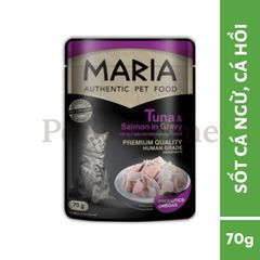 Pate mèo Maria cho mèo mọi lứa tuổi nhập Thái Lan gói 70g