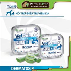 Pate Monge VetSolution Dermatosis cho chó 150g - điều trị Viêm da và rụng lông