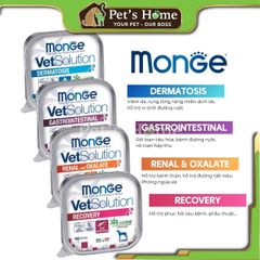 Pate Monge VetSolution Dermatosis cho chó 150g - điều trị Viêm da và rụng lông