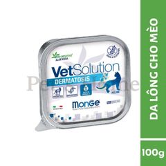 Pate Monge VetSolution thức ăn ướt mềm cho mèo Ý 100g