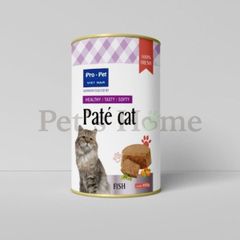 Pate Pro Pet thức ăn ướt mềm hỗ trợ tiêu hoá cho mèo Việt Nam lon 400g