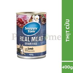 Pate Snappy Tom Grain Free cho mèo lon 400g