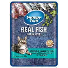 Pate Snappy Tom không ngũ cốc cho mèo 85g